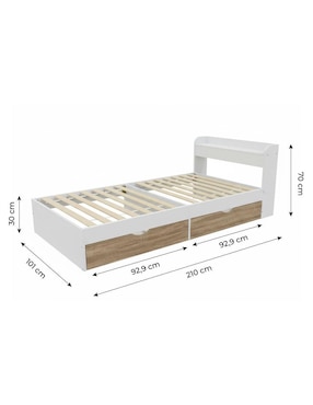 Base para cama armable sin Relan