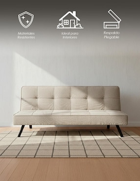 Sofá cama armable Urban Ilios Innova de lino