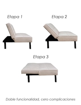 Sofá cama armable Urban Ilios Innova de lino
