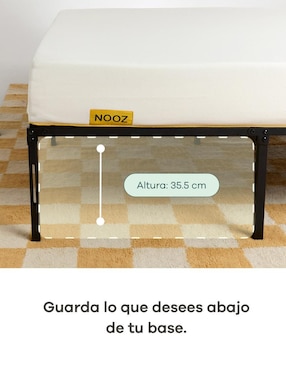 Base para cama armable Nooz de acero