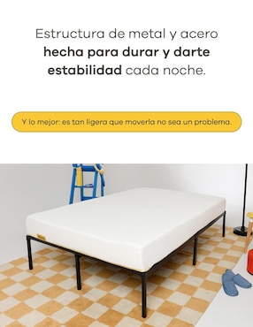 Base para cama armable Nooz de acero