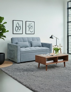 Sofá cama armable Nova Ilios Innova de tela
