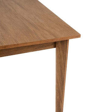 Mesa de comedor armable Recife Loomber de madera