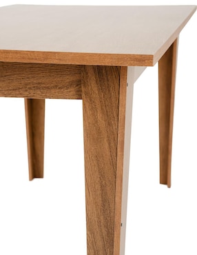 Mesa de comedor armable Recife Loomber de madera
