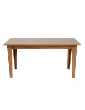 Mesa de comedor armable Recife Loomber de madera