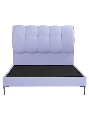 Cama Kiri Slim Dicasa de madera y tela