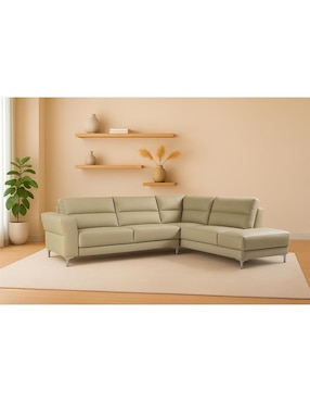 Chaise lounge dererecho Kessa de vinipiel