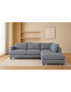 Chaise lounge dererecho Silicia Kessa de tela