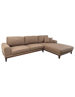 Chaise lounge dererecho Frida Kessa de tela