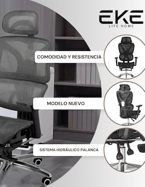 Silla de escritorio Eke Life Home