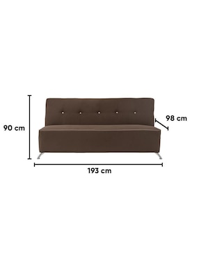 Sofá cama Mestre Kessa de lino