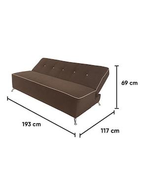 Sofá cama Mestre Kessa de lino