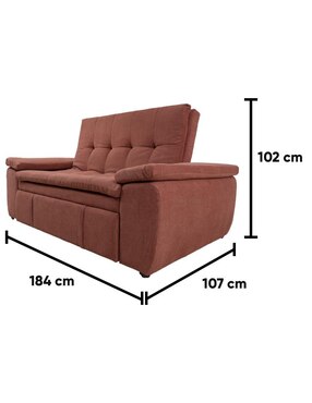 Sofá cama Granada Kessa de lino