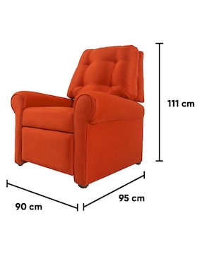 Sillón Sagitario Kessa de terciopelo