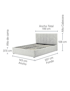 Cama Alicante Brum