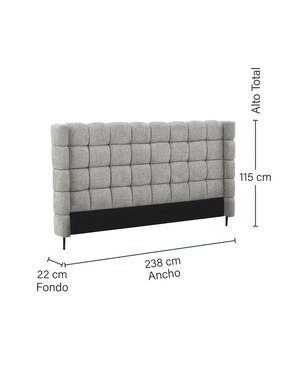 Cabecera armable Toledo Brum