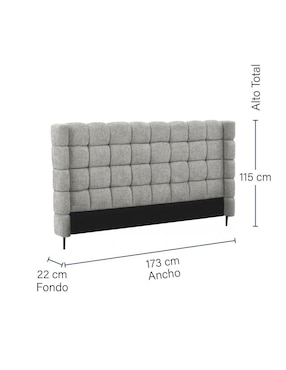 Cabecera armable Toledo Brum
