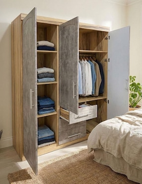 Ropero armable Bossa Dakota de MDF