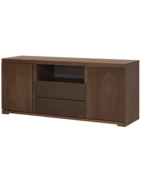 Mueble de TV Tremont Diper de chapa madera