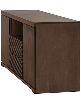 Mueble de TV Tremont Diper de chapa madera