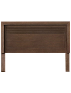 Cabecera Diper de chapa de madera