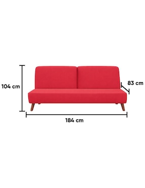 Sofá cama Praga Kessa de lino