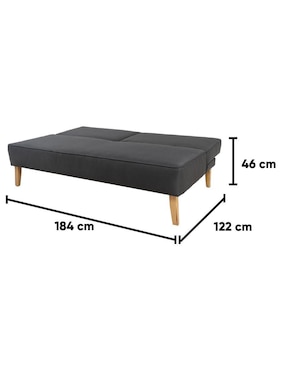 Sofá cama Praga Kessa de lino