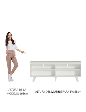 Mueble de TV armable Madesa de MDP