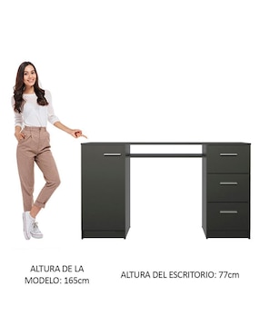 Escritorio armable Madesa de MDP