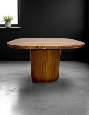 Comedor Ansoal para 4 personas de madera de parota