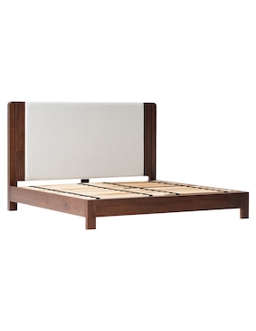 Cama Bex Madecor de madera Queen SIze