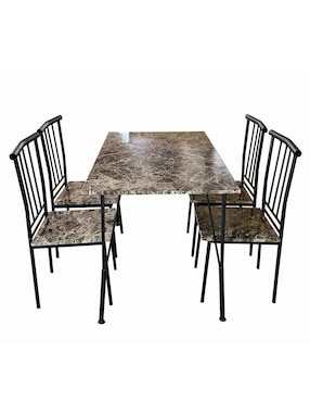 Comedor Agatha Bossa Muebles para 4 personas