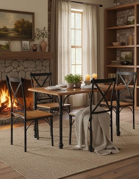 Comedor Argos Bossa Muebles para 4 personas