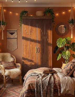 Ropero armable Bossa Muebles Azteca de MDF