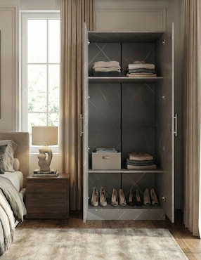 Ropero armable Bossa Muebles Hielo de MDF