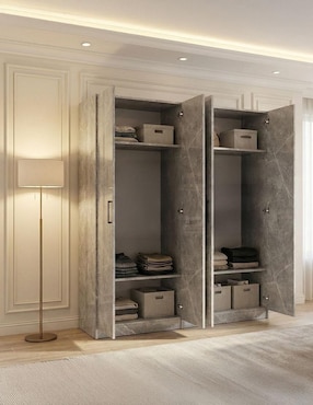 Ropero armable Bossa Muebles Hielo de MDF