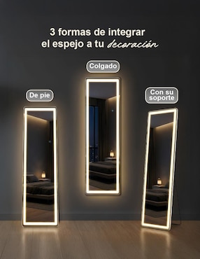 Espejo rectangular Bossa Lumini