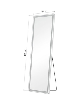 Espejo rectangular Bossa Lumini