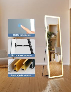 Espejo rectangular Bossa Lumini