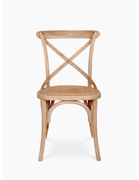 Silla Rattan Olmo Form Design de madera