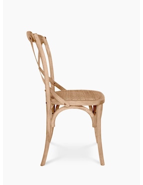 Silla Rattan Olmo Form Design de madera