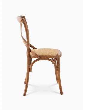 Silla Rattan Nogal Form Design de madera