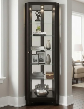 Vitrina armable Howard Miller de madera