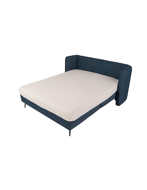Cama Asana Sochic de madera pino queen size