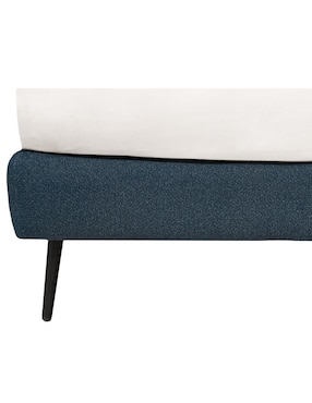 Cama Asana Sochic de madera pino queen size
