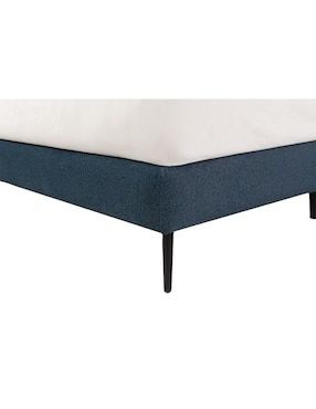 Cama Asana Sochic de madera pino queen size