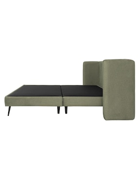 Cama Asana Sochic de madera pino matrimonial
