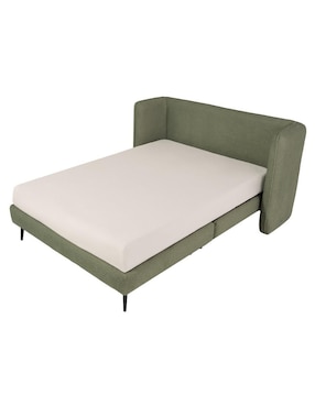 Cama Asana Sochic de madera pino matrimonial