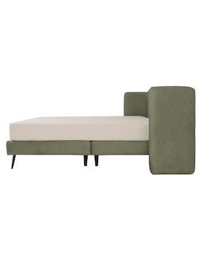 Cama Asana Sochic de madera pino matrimonial
