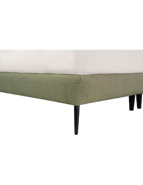 Cama Asana Sochic de madera pino matrimonial